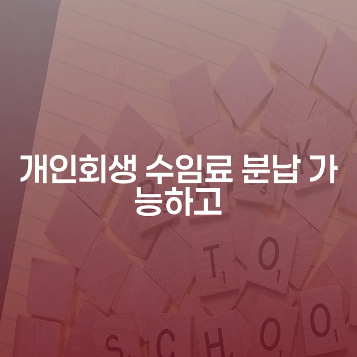 개인회생조회 빚 해결할 관련정보
