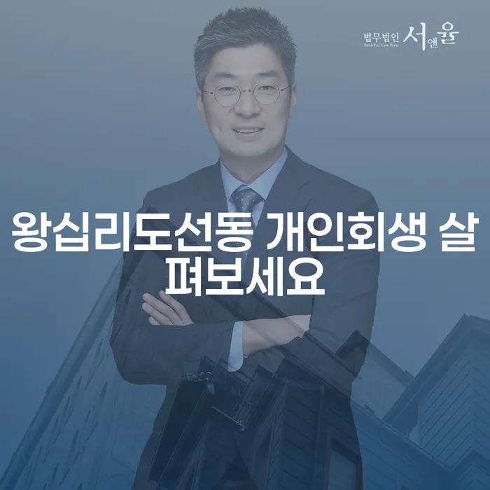 왕십리도선동 개인회생 살펴보세요