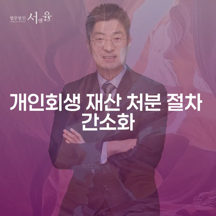 개인회생 재산 처분 절차, 정말 간소화되었을까요?